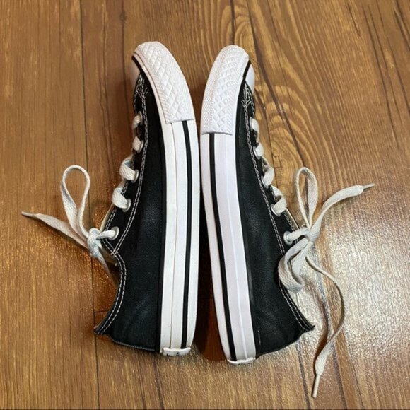 Black‎ Converse All Star Low Top Unisex Size 1 - Picture 5 of 9